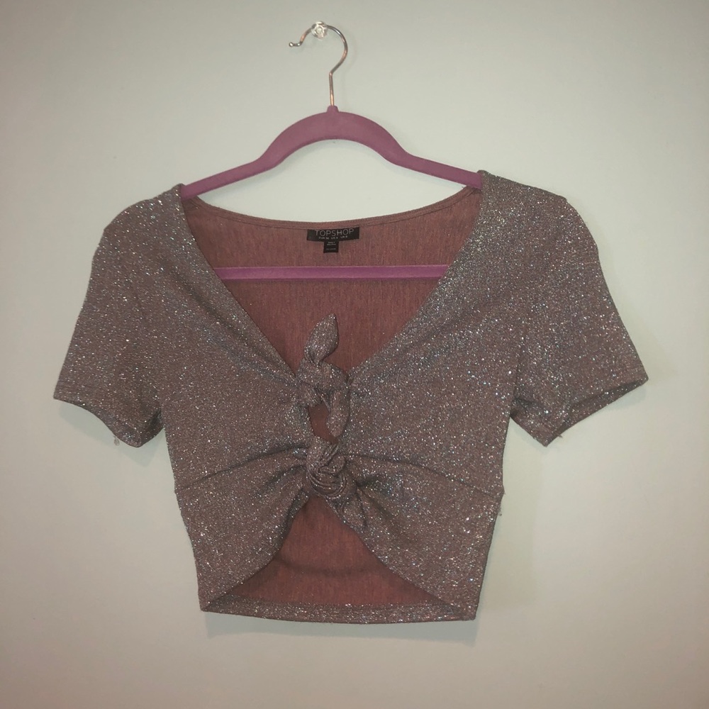 Sparkly Crop Top